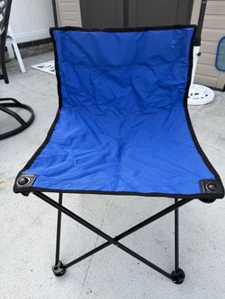 Blue Folding Camping Chair