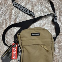 Supreme Shoulder Bag Khaki / Tan – Crossbody Style – New With Tags