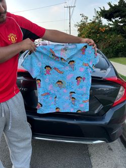 Dora scrubs shirt size S