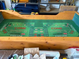 Custom Craps Table