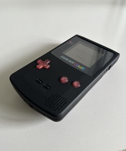 Nintendo Game Boy Color - Matte Black (Custom)