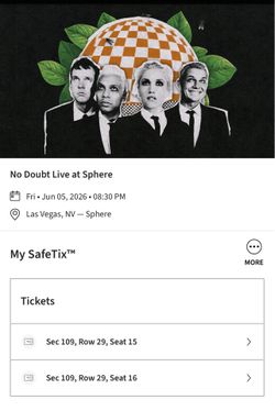 No Doubt @ the Sphere June 05