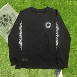 Black Chrome Hearts Long Sleeve 