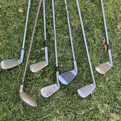 Mixed starter clubs check pics 5 balls included