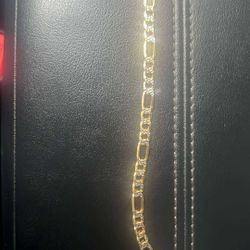 10k Yellow Gold Bracelet 7 Inches Long 