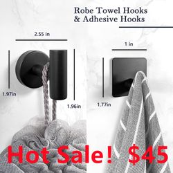 9 - Piece Bathroom Hardware Set,BHS00678MB