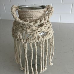 Cute Handmade Macramé Vase