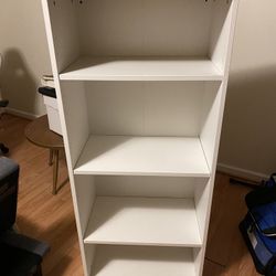 White Bookshelf