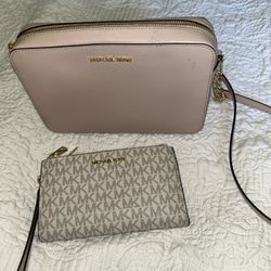 MK Wallet And Purse Set 