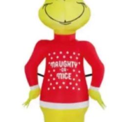 4ft Inflatable Grinch Christmas 