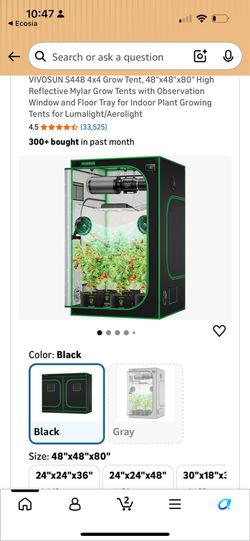 VivoSun grow tent and ALL equipment