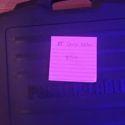 15 Gauge Nailer