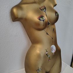 Painted Mannequin / Dress Form Art