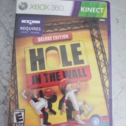 Hole In The Wall Deluxe Edition - New Sealed - XBox 360 Microsoft video game