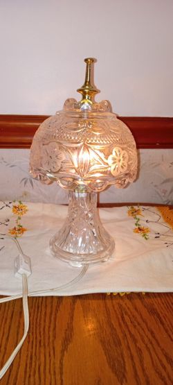 Vintage Lead Crystal Lamp