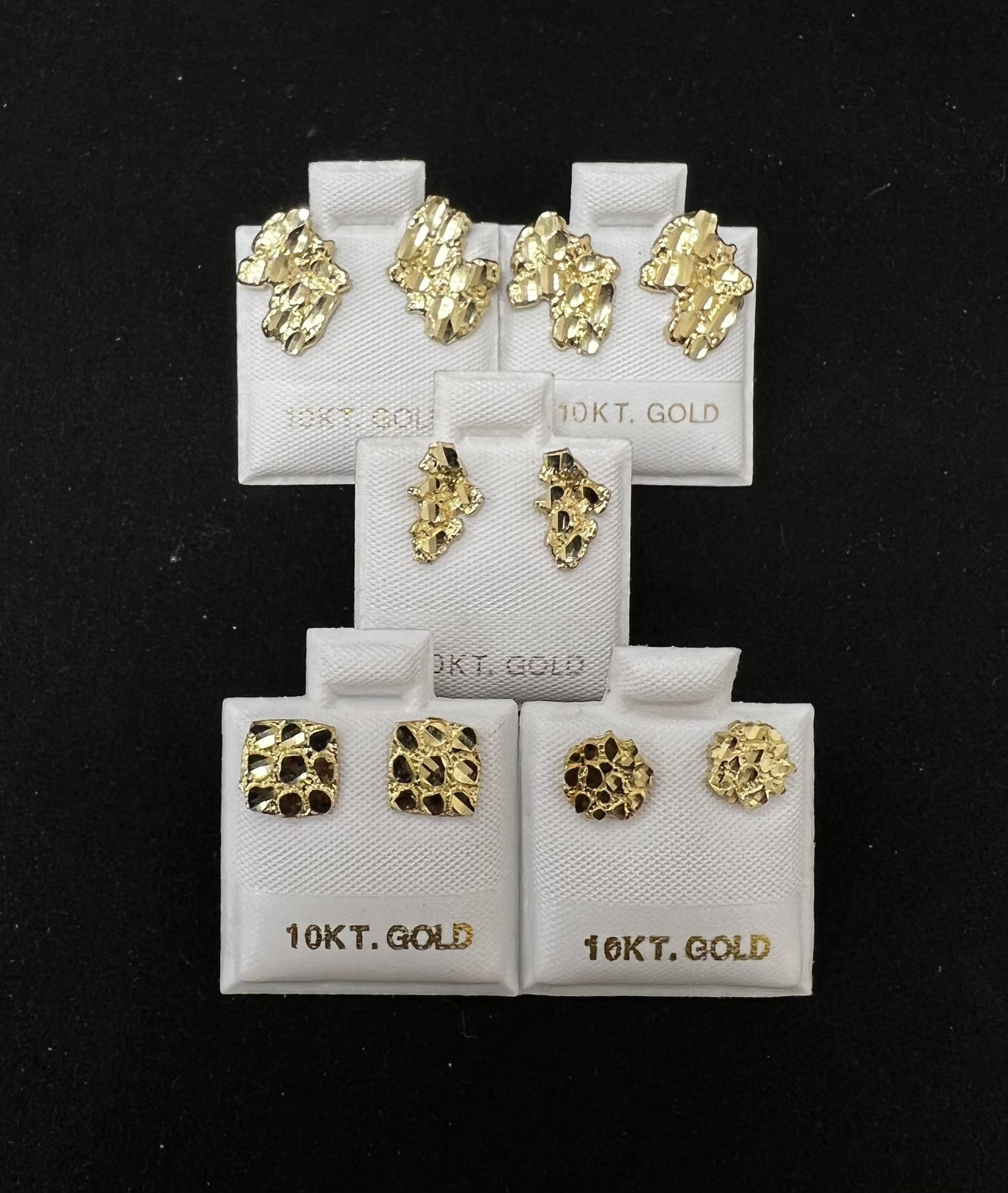 Earrings 10k/  Aretes 10k