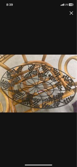 New Pottery Barn Decorative Metal Fruit Basket/Tray