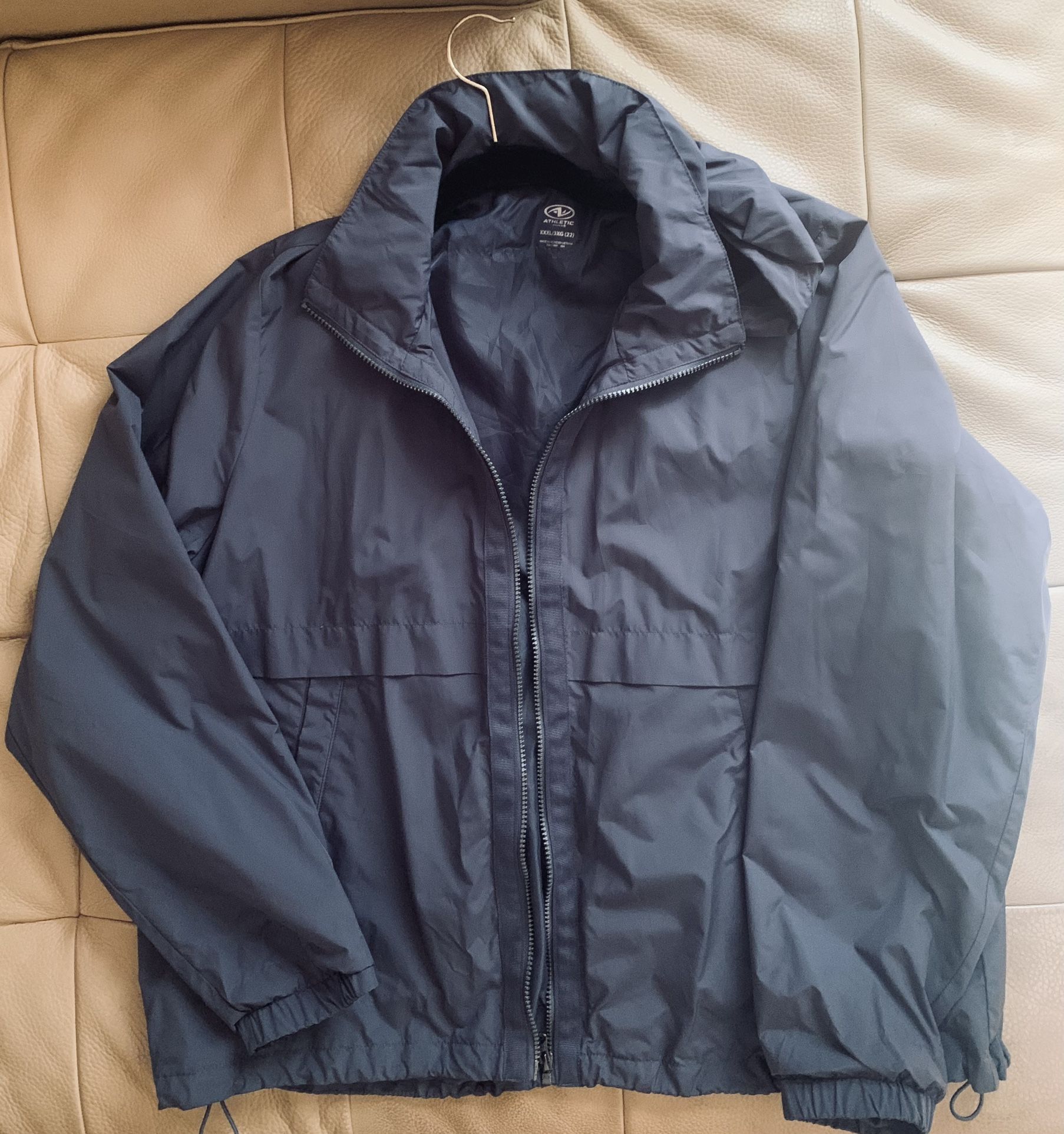 Men’s Windbreaker Sz 3XL Hidden Hood Like New P/up Brooklyn NY 11229