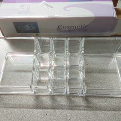 Acrylic Cosmetic Organizer Makeup Brushes Lipstick Holder 1301 Office Organizer

