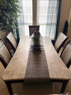 Marble 6 seater Dining Table