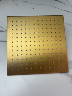10 ” Rainfall Shower Head Gold High Pressure