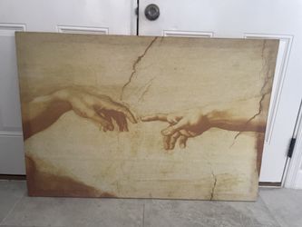 Michelangelo Creation Canvas Print