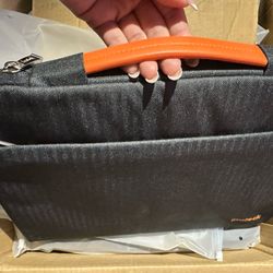 Laptop Case With Leather Handle