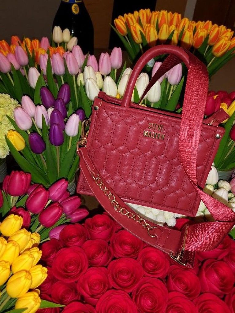 Red Steve Madden Crossbody