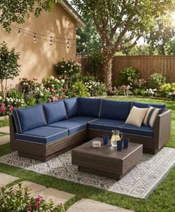 Costco quality patio furniture deep seating cushions 5-in deep seating outdoor patio furniture set brand new in the box patio couch sunbrella quality 