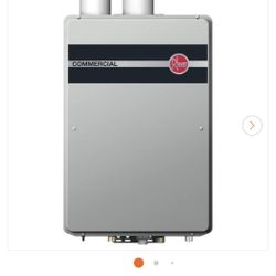 Rheem Commercial Indoor Liquid Propane Tankless Hot water tank 