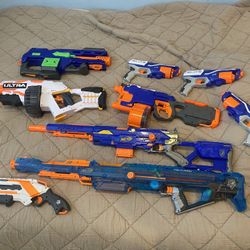 Nerf Gun Lot