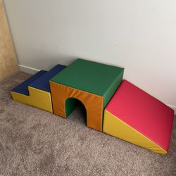 Amazon Basics Kids Toddler Soft Play Climber Tunnel