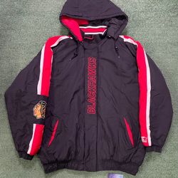 Vintage 1990s Chicago Blackhawks NHL jacket