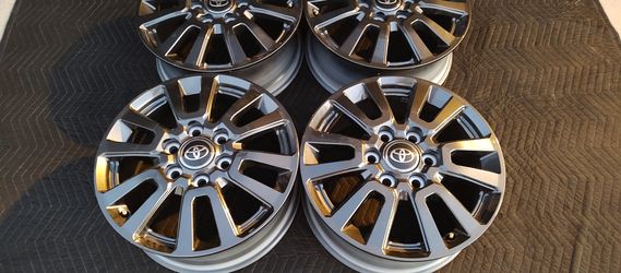 2025 18" Black OEM Tundra Wheels