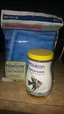 Fish supplies brand new