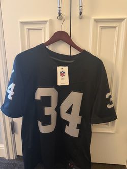 Bo Jackson #34 Las Vegas Raiders Nike Vapor F.U.S.E. Limited Jersey - Black authentic men’s size Large