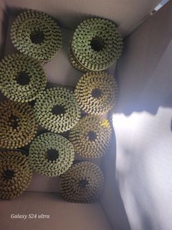 Boxes of  nails