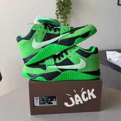 (size 12) Jordan CJ1 T-Rexx Travis Scott Green Spark