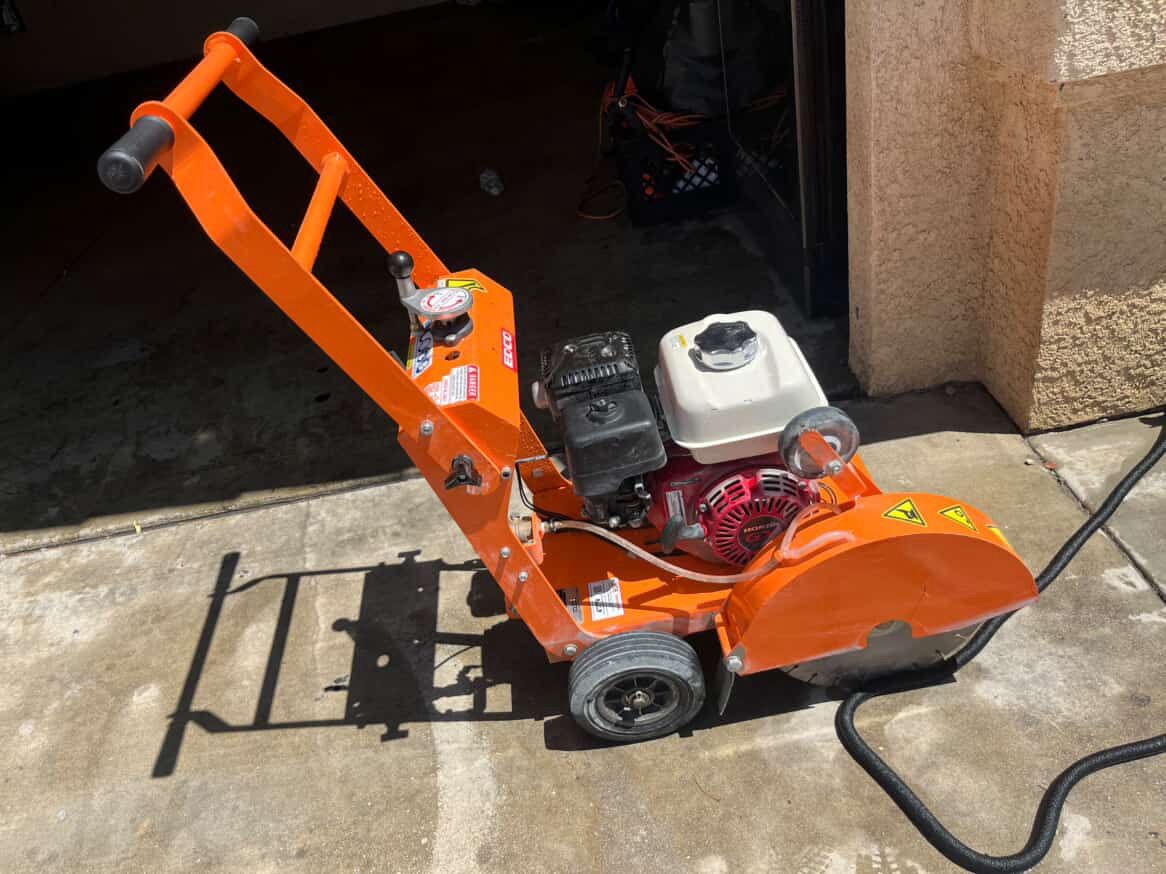 Walk Behind Saw