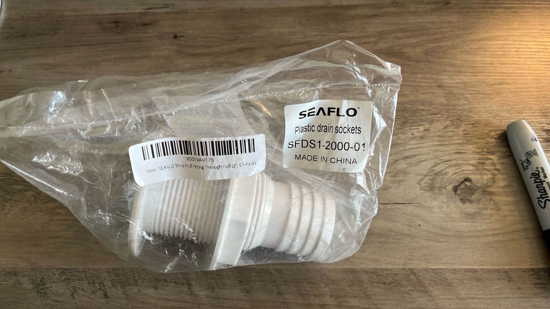 2 Inch Seaflow Plastic Drain Sockets