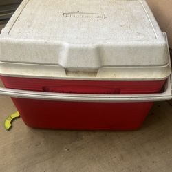 Small Red Cooler