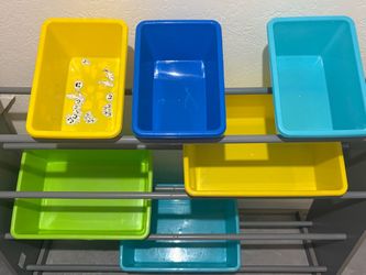 Kid bin organizer