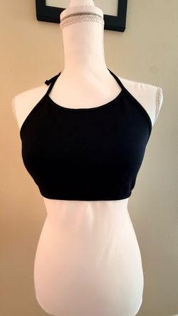 Cute black crop top
