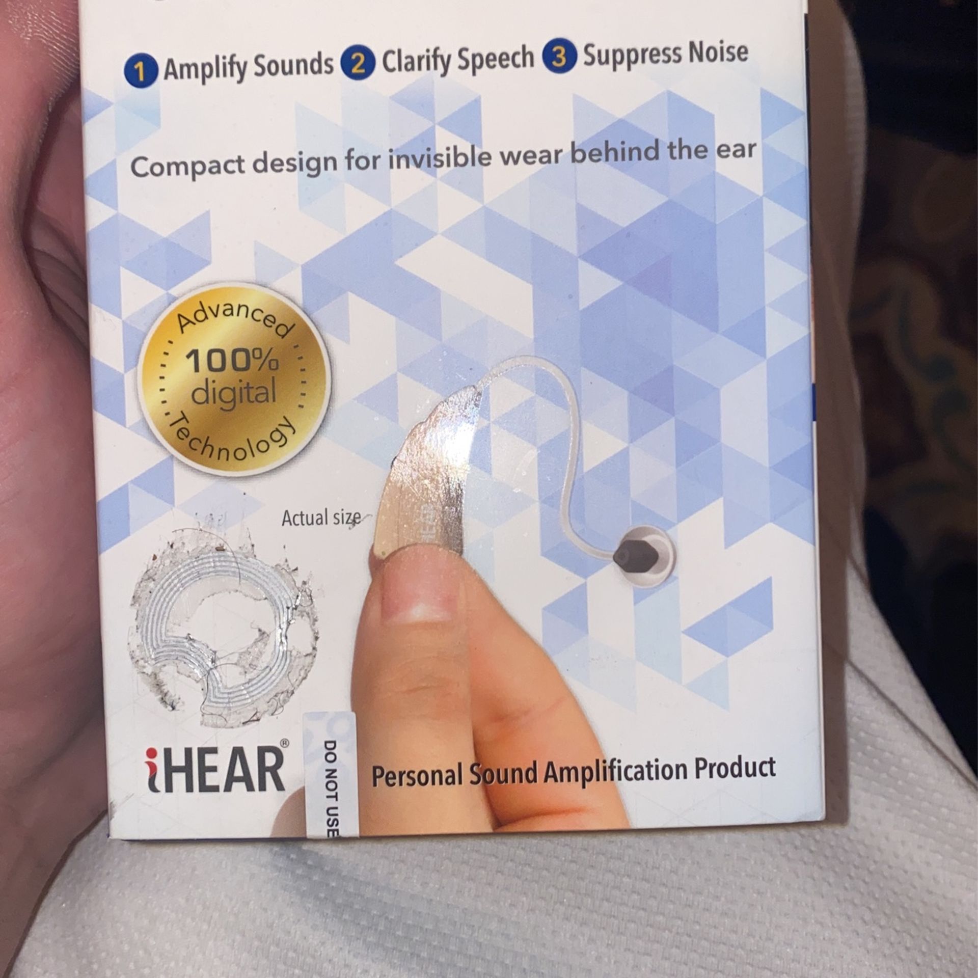 Hearing amplifier