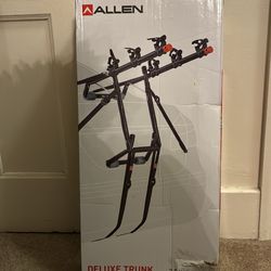 Allen 3 Bike deluxe trunk bike carrier