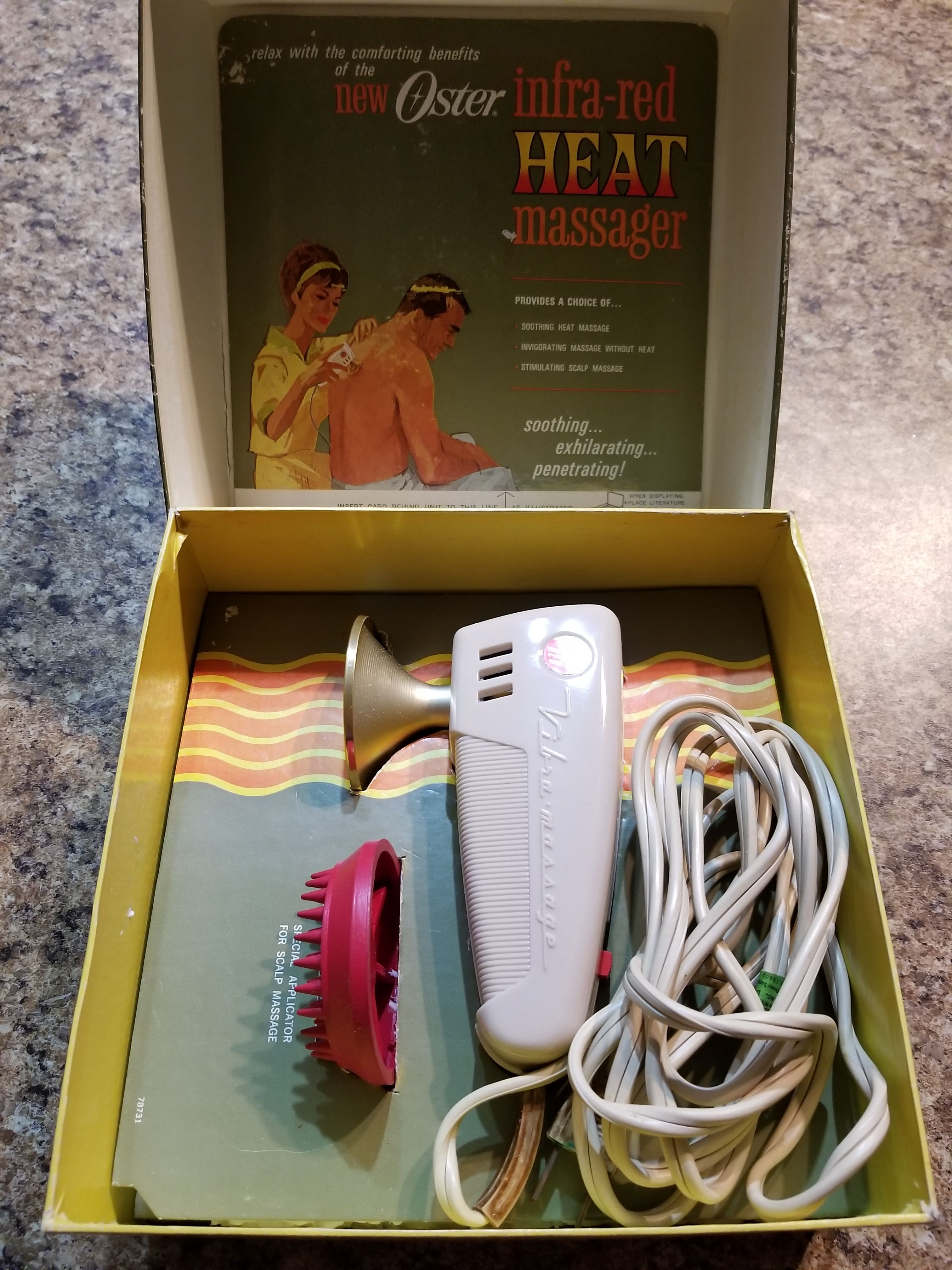 Vintage Massager/Vibrator with Heat option