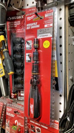 MILWAUKEE 6 PC. MULTI- NUT DRIVER MAGNETIC SAE