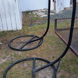 Hanging chair stand two of them