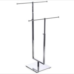 Chrome Double Jewelry Display