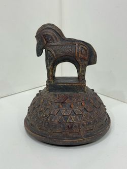 Vintage Abstract Ceramic Horse